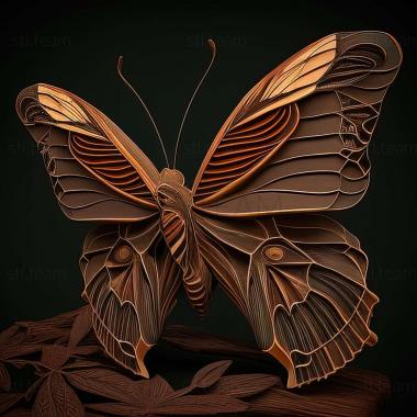 3D model Parthenos sylvia (STL)